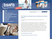 Tablet Screenshot of bsafb.de